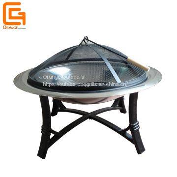 Patio Heater Garden Used Wholesale Outdoor Fireplace Fire Pit Round Fire Pit Outdoor With Mesh Cover