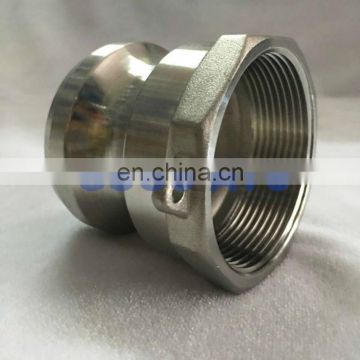 high quality A set of 51mm Pipe O/D Sanitary 2 " Tri Clamp y fitting stainless steel ss union fittings brass connector