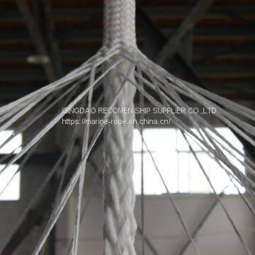 RECOMEN Supply 8 Inch Machine Polyester Braided for Ship pp Rope Diameter 150mm photo-2