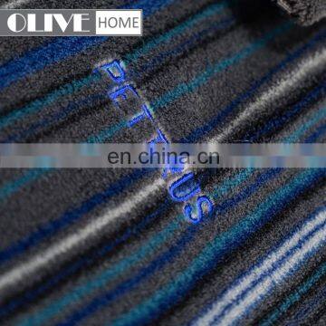 Home Sleepwear Loungewear Nightwear Classic Plain Striped Printed Coral Fleece Bathrobe Pyjamas Sets photo-4