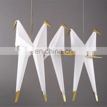 Bird Light hotel indoor home office restaurant nordic gold bird lamp hanging lamp modern bird chandelier