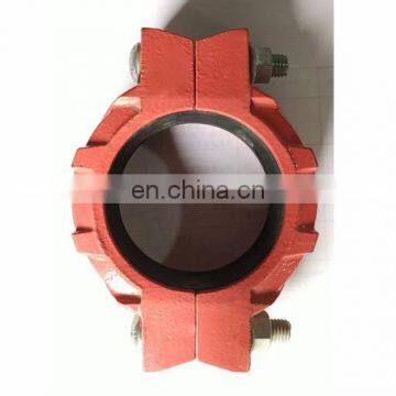 High Quality Factory Cheap Price Ductile Iron Pipe Grooved Fitting Flexible Coupling photo-3