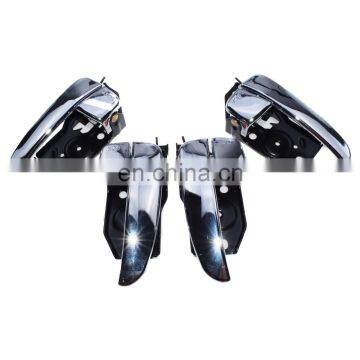 Free Shipping! 4 x Front Rear LEFT RIGHT Interior Door Handle Set 826103D010 For Hyundai Sonata