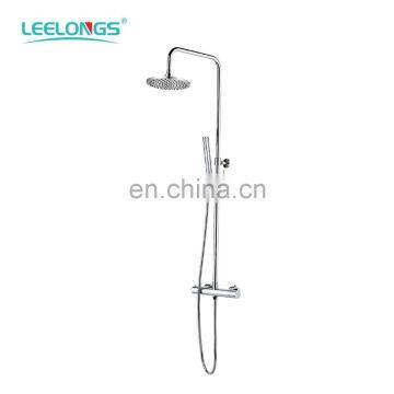 Brass Bathroom Thermostatic Rain Shower System Mixer Faucet Sets photo-2