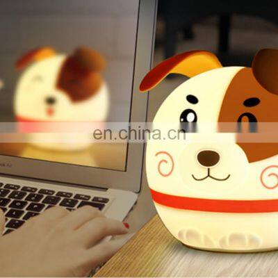 Top Seller New Cartoon Pig Study Desk Kids Bedroom USB Rechargeable LED Night Light Table Lamp photo-5