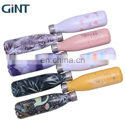 GINT 500ml Durable Vacuum New Stainless Steel Hot and Cold Water Bottle