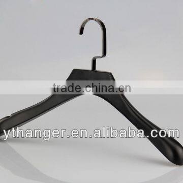 Black Wood Hangers and Pants Hanger With Custom Logo photo-4