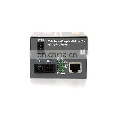 HTB-1100 Optical Media Converter 10/100Mbps RJ45 Multimode Duplex Fiber 2KM SC photo-5