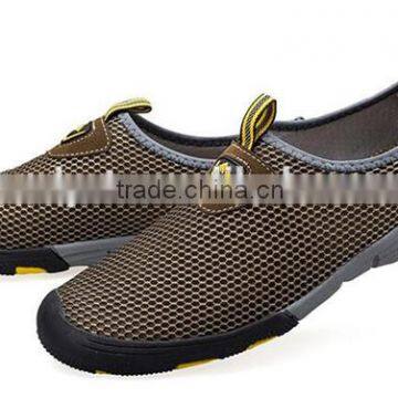 Made in China Fashion Mesh Wholesale High Cut Euro Size Fancy Men Fashion Sneakers photo-5