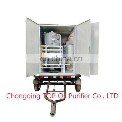 Special Enclosure Designed ZYD-W Series Turbid Transformer Oil Filtration System With Double Vacuum Pump
