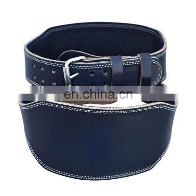 Genuine Leather Weight Lifting Waist Support Belt for Gym Weights Fitness Dumbbells Training Belt