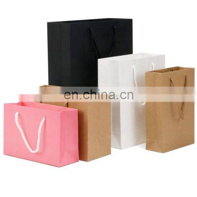 Sunkea food packaging takeaway brown custom paper bag