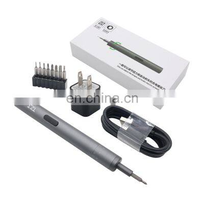 Cordless Electric Screwdriver 3.7V Lithium Battery Rechargeable Electric Screwdriver With 8 Bits Set photo-2