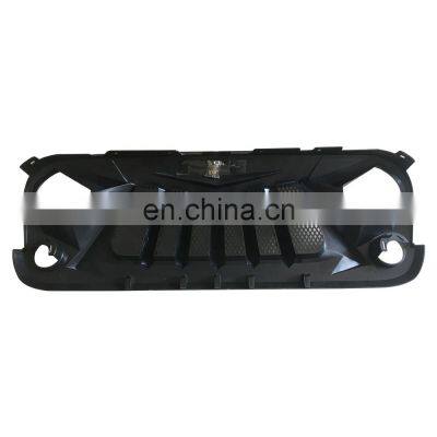 J380 New Car Grills for Jeep for Wrangler JK Grill Black ABS Material Lantsun