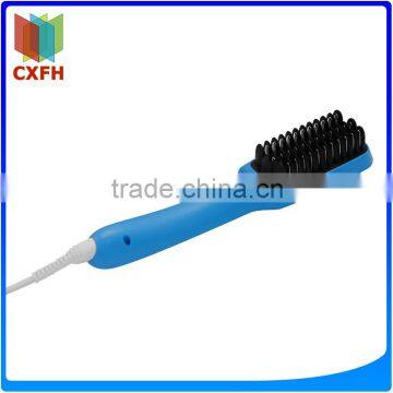 2 in 1 PTC Heating Electric Hair Straightener Comb Fast Hair Straightener Brush photo-5