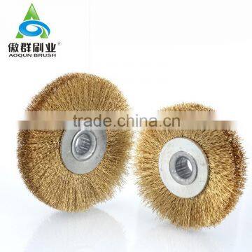 Abrasive Brush for Polishing Wood