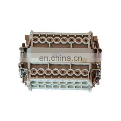 High Quality HA-016 250v 16A  Insert HDC Industrial Electrical Power Used Heavy Duty Connector 16 pin