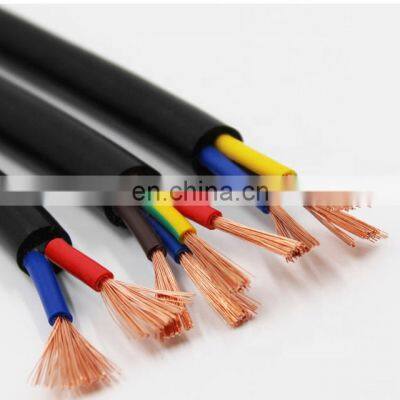 PVC Sheathed Flexible Cord 500V Building Access Control Cable 3 Core Flexible Cord