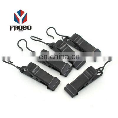 Cheap Black Metal Iron Curtain Clips With S Hook