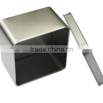 Small Square Cosmetic Package Metal Soap Tin Box photo-5