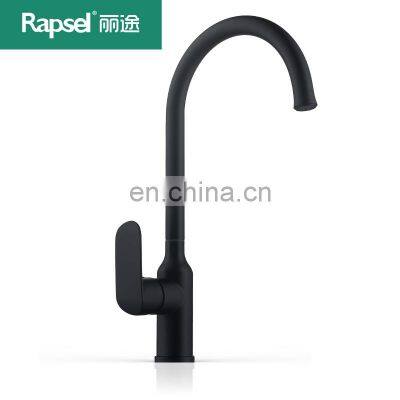 Kitchen faucet mixer stainless steel matte black kitchen faucet mixer