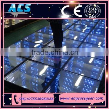 ACS newly product for 3D portable led dance floors, 3D digital led dance floor for sale