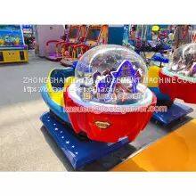 Guangdong Zhongshan Tai Le Play Children's Indoor and Outdoor Waterproof Glass Steel Coin-operated Self-service Swinging Machine Shake Car Space Flight Spray Snow Capsule photo-5