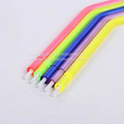 Colourful Disposable Dental Plastic Air Water 3 Ways Syringes Tip
