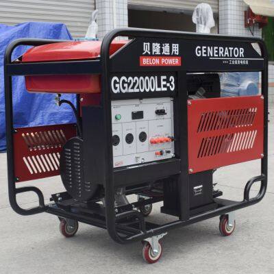 Belon Power 15kw three phase 380v  gasoline generator Ducar DHT1000 engine