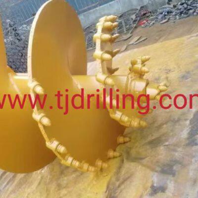 Sell 1200mm double cut conical rock auger for pile foundation work