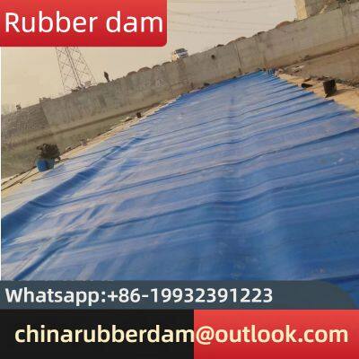 Shuiba water filled interception cofferdam, retaining dam, bag soft retaining dam, farmland irrigation and drainage rubber dam, rubber dam price