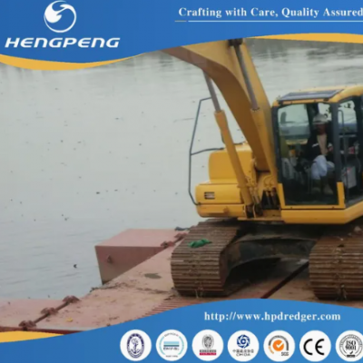 Multi-Purpose Excavator Modular Floating Platform Barge for Diverse Uses photo-2