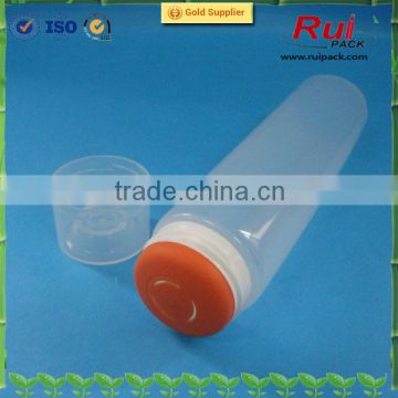 Plastic deodorant tube