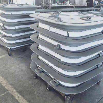 12V Steel Deck Hatch Cover Embedded Watertight Hollow Sound-Proof Marine Piston for Marine Applications photo-5