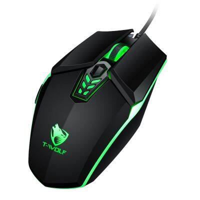 OEM customized G510 wired luminous mouse rechargeable laptop computer gaming mouse for gamer and office