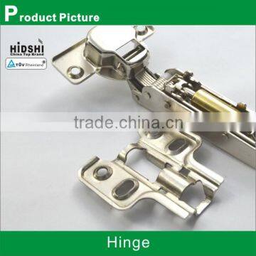 Half overlay cabinet furniture hinge