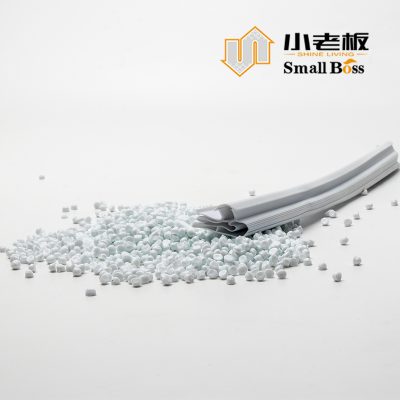 Sello de puerta de nevera Perfil de PVC blando Junta de puerta de congelador y ventana Tiras de sellado Compuesto de gránulos de PVC photo-3