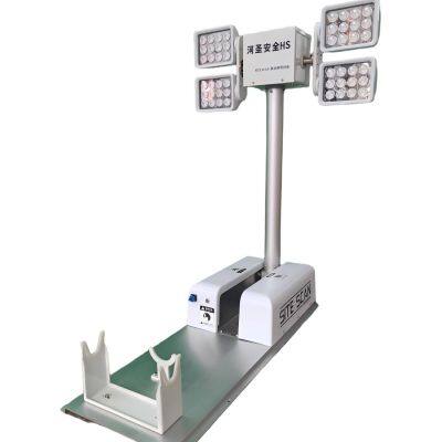 9M Solar Powered Mobile Light Tower for Construction Site Illumination