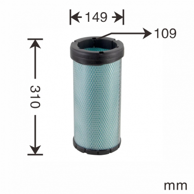 Factory Supply 6I-2501 AF25125M P532501 A-5549 128-2686 Air Filter for Excavator Truck Filter Truck Engine Orginal Replace BT Filter TA-8669AB photo-3