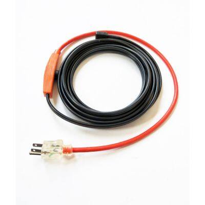 Heating Cable With Temperature Sensor Is Composed of Heating Cable a Temperature Switch a Power Cord and a Power Plug photo-6