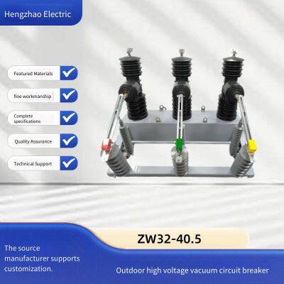 Hengzhao Zw32-40.5 High-voltage Vacuum Circuit Breaker, 35kv Pole-mounted Switch With Isolator