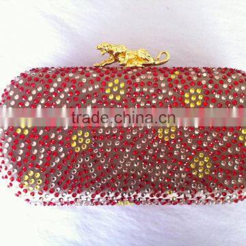 2014 full rinestone fashion evening bag designed for wedding and party