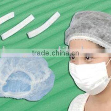 nonwoven mushroom cap