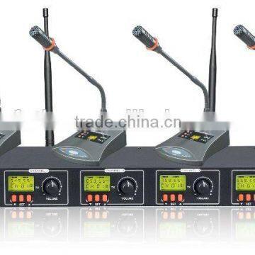 OK-4 Four Channels Wireless Microphone China Supplier for Microphone Gooseneck