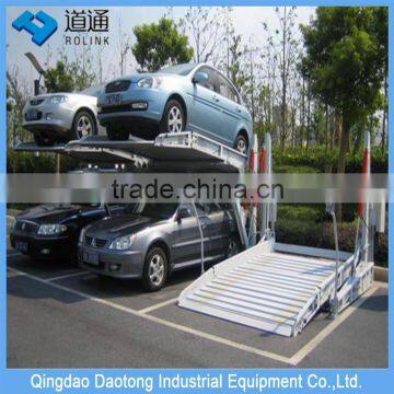 new compact outdoor elevator parking system