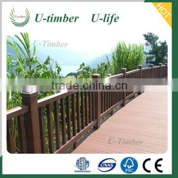 Water resistance waterproof WPC wall fence