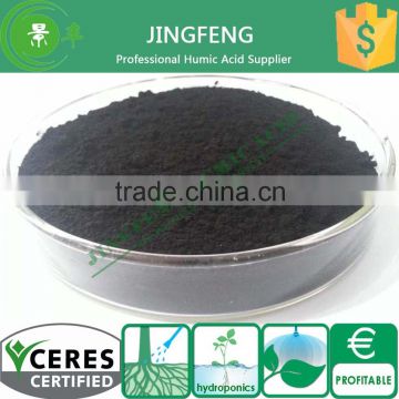 JINGFENG Leonardite Source Feed Additives 85% Sodium Humate Powder