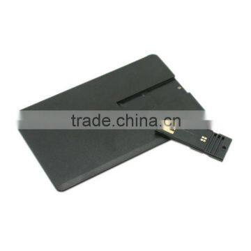Full color print logo / Separated type plastic Credit card shape USB flash drive / CE Rohs FCC approved /