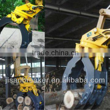 solid SUNWARD hydraulic grapple,SUNWARD log grapple,hydraulic rotating grapple