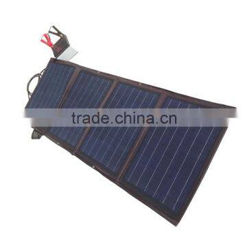 Portable 120W Solar Bag Blanket with auto boat Car PORT CHARGER